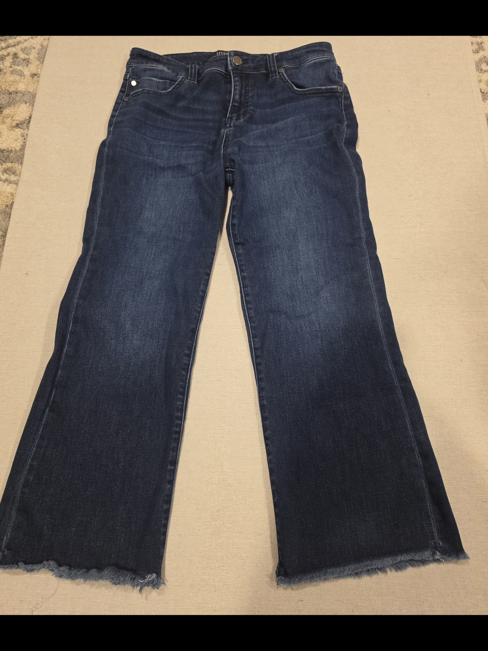 LiverpoolDark Blue Women's Wide-Leg Jeans Sz. 10/30